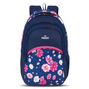 PAZZO Stylish 38L Large School Bag |Tuition Bag |College Backpack |For Girls & Women |19 Inch|38 L 3 compartments Water Resistant Stylish and Trendy College Backpacks for Girls