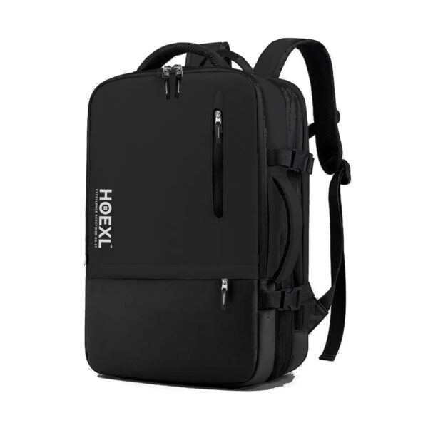 HOEXL 42L Expandable Laptop Backpack- Premium Laptop Backpacks for Men, Women for Travel, School, College – Tech Bag with USB,17 inch Laptop Bags, Multipurpose Smart Bag