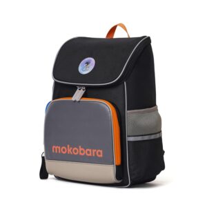 MOKOBARA The Bumblebee Backpack-Lightweight Water-Resistant School Backpack for Kids (6-8 Years) with Magicmove Logo and Reflective Stripe|Ideal for Travel, and Outdoor Adventures