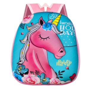 FunBlast Bagpack for Girls – Unicorn Bag for Pre-Schoolers, Lightweight Miniature Bags for Kids, Small Picnic Bag for Kids, Girls – 2 Years to 4 Years Toddlers