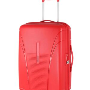 American Tourister Ivy 4 Wheel Spinner Polypropylene (Pp) 68 Cm Medium Red Check-in Hard Trolley Bag with TSA Lock Check-in