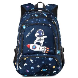 Hyper Adam 35 l Space Blue School Bag School Backpack College Backpack Travel Backpack Office Backpack Multipurpose Backpack Picnic Bag for Boys & Girls HA-117