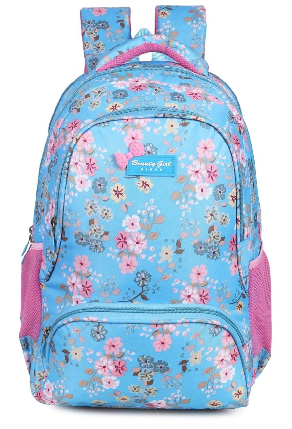 BEAUTY GIRLS SCHOOL BAG_1521|TUTION BAG| COLLEGE BACKPACK|OFFICE BAG| WATER RESISTANT BAG |32L SCHOOL BAG FOR GIRLS & WOMEN