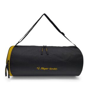 Jager-Smith Basic Duffle Polyester Bag/Gym Bags with Shoe Compartment Adjustable Shoulder Bag for Men/Duffle Gym Bags for Men/Fitness Bag/Carry Bags/Sports & Travel Bag/Sports Kit/Duffle Bags Travel