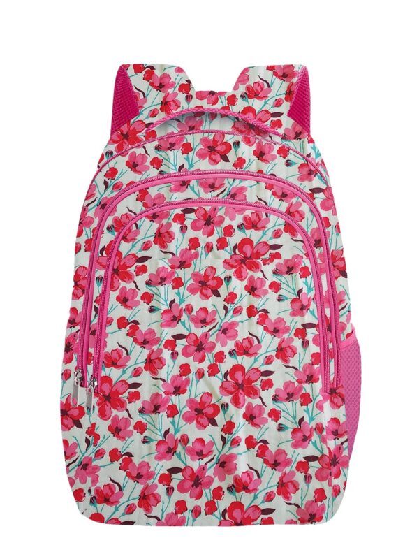 Frantic 20 L Printed Polyester School Backpack/School Bag/Kids School Bag Class 1 to 5 For School Going Boys & Girls