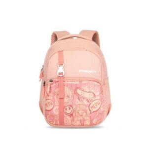 Priority 16 Inch Mischief Backpack | 7 Years To 12 Years | School Bag For Kids – Pink