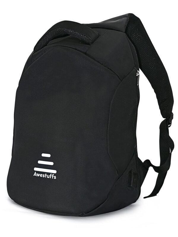 Awestuffs Anti Theft Backpack 15.6 Inch Laptop Bag with USB Charging Port