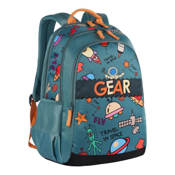 Gear Cartoon Space 19L Small Water Resistant School Bag