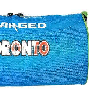 Charged Sports Bag Toronto Small Sky with Gowin Football Shoe Destroyer Cyan Size-5