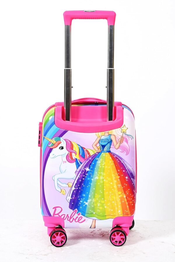 swarn products Rainbow Unicorn Printed Pattern Suitcase & Extra Light Weight Kids Trolley Bag