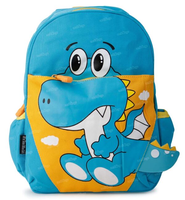 Zest 4 Toyz Dinosaur Bags for Kids Stylish Durable Water-Resistant Lightweight & Breathable Multi-Purpose Backpack Kindergarten Preschool Nursery School Bag Suitable for Baby Boys and Girls