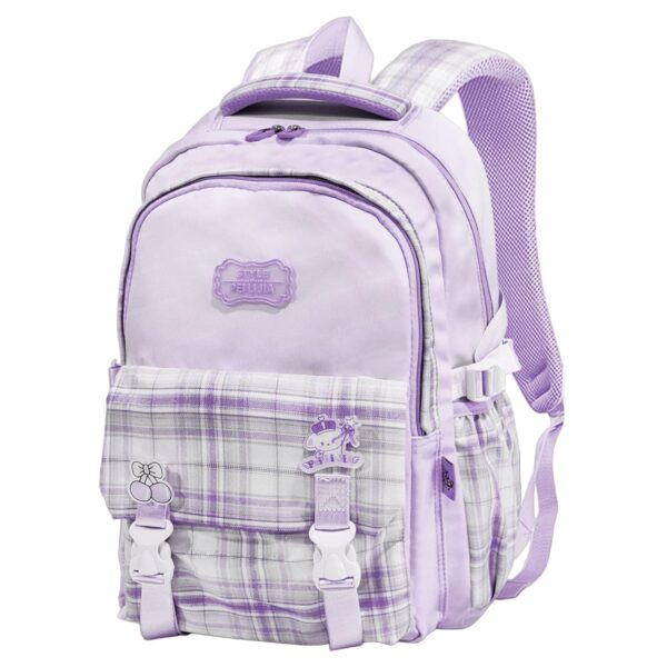 FunBlast School Bag for Girls – School and College Bagpack for Girls, Travel Backpack, Multipurpose Bag for Girls, Casual Bag for Teens, Picnic Bag for Girls (46 X 34 X 20 CM) (Purple)