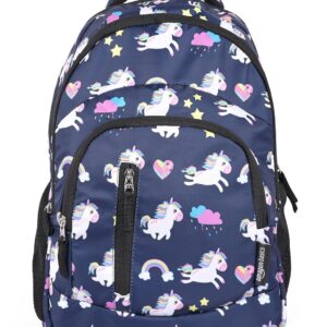 amazon basics Lightweight Polyester Backpack | For School