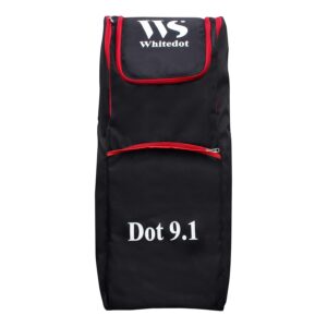 WHITEDOT SPORTS Dot 9.1 Dufle Backpack Cricket Kitbag (Black)