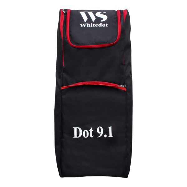 WHITEDOT SPORTS Dot 9.1 Dufle Backpack Cricket Kitbag (Black)