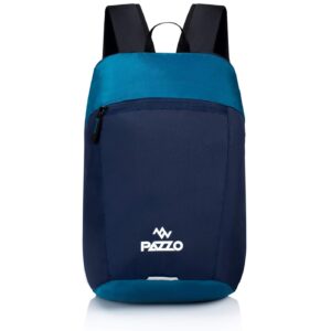 PAZZO Small Bag For Daily Use – 1 Compartment Mini Backpack For Hiking Camping Rucksack (Blue, 12)