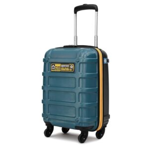 uppercase Cargo 56cm(Small) Cabin Trolley Bag Dual-Tone Sustainable Hardsided Luggage Secure Combination Lock Scratch-Proof Surface Mesh ConviPack Suitcase for Men & Women 2000 Days Warranty(Teal)