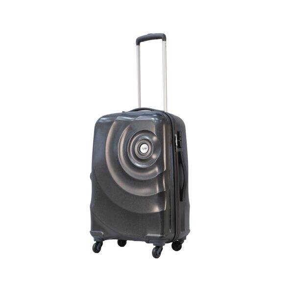 Skybags Mint 65 cms Medium check-in Polycarbonate Hardsided 4 Spinner Wheels Luggage/Suitcase/Trolley Bag- Black