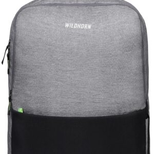 WildHorn 31L Laptop Backpack for Men/Women I Fits upto 15.6″ Laptop I Waterproof I Travel/Business/College Bookbags