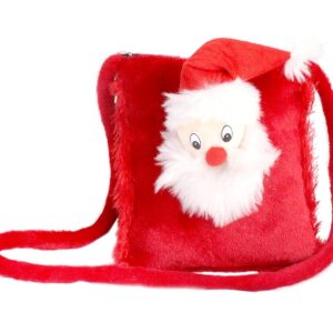 Tickles Red Santa Claus Sling Purse Bag Kids Christmas Gift Childrens Day 4 litres