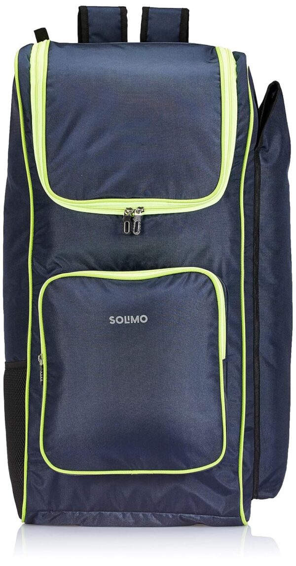 Amazon Brand – Solimo Cricket Kit Bag, Blue