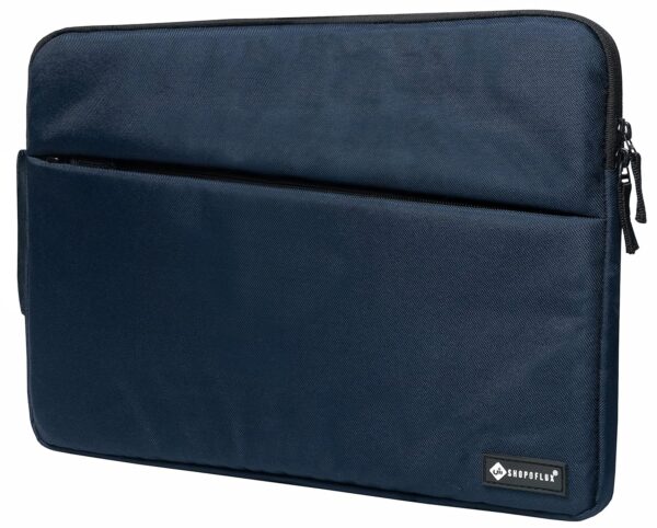 Shopoflux Laptop Sleeve Case Cover Bag for 16 Inch Laptop for Men and Women Waterproof with Front Pocket (Blue, 16 X 11 X 1.2 Inch) (Blue)