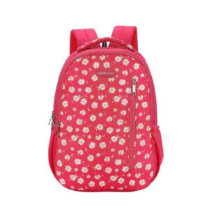 Lavie Sport 45cm Floral Printed 26 Litres School Backpack for Girls | Stylish and Trendy Casual Backpack