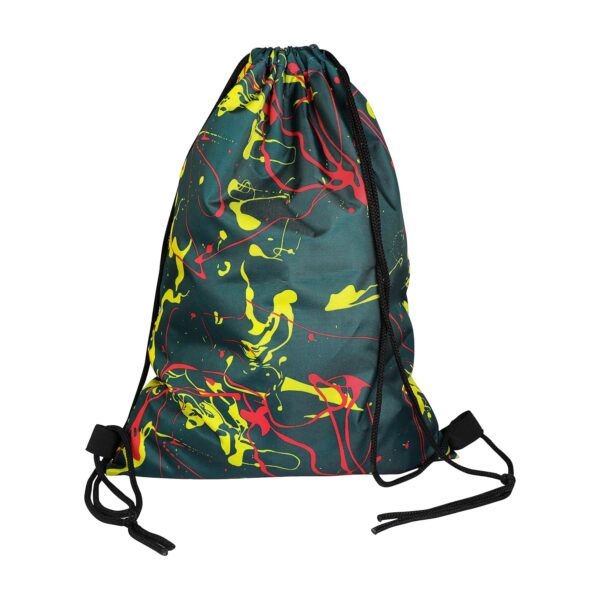 Demoda Polyester Printed Waterproof Drawstring Tuition Bag, Carry Bag, Gym Bag, Daytrip for Boys/Girls Men Women