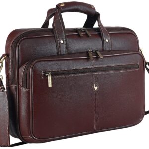 WildHorn Leather Laptop Messenger Bag for Mens