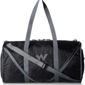 Wildcraft Nylon 18 Inch Black Travel Duffle (Frisbee 2_Black)