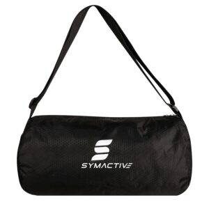 Amazon Brand – Symactive Gym Bag Workout Fitness Tote Polyester Lightweight Men & Women Backpack for Sports Athletic Crossfit Exercise Yoga