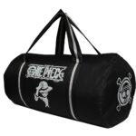 Anime Printed Gym Bags Duffle Polyester Bag Adjustable Shoulder Bag Travel Bag Sports Bag for Men & Women (Black)