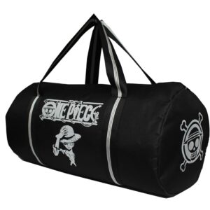 Anime Printed Gym Bags Duffle Polyester Bag Adjustable Shoulder Bag Travel Bag Sports Bag for Men & Women (Black)