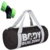 Av Brands bodybuilding bag ll gym bag kit ll clock sports ll gym bag kit ll gym bag ll gym bag for men ll gym bag combo ll gym bag combo for men ll bgym bag combo for boys ll gym set ll gym set for men ll gym set for boy ll gym set for unisex ll gym & fitness kit (Black) Body Building Gym Bag with Gym Lether Gloves (Black) Gym and Fitness Kit