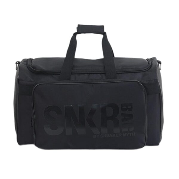 CALANDIS™ Travel Duffle Bag Portable Weekender Bag Large Capacity Oxford Cloth Gym Bag Black Letters | Gym Bags | Fitness, Running Yoga