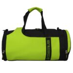 Cosmus Eaton 31L Designer Gym Duffle Bag with Shoe Compartment - Parrot Green