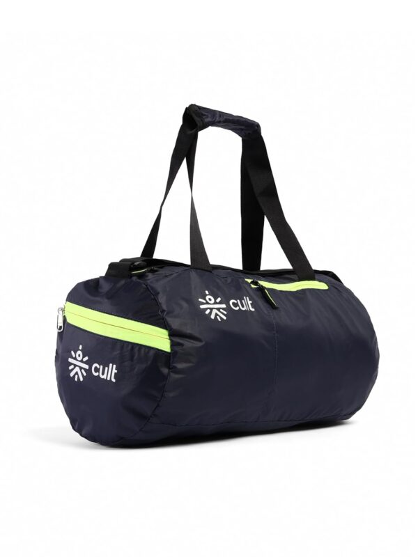 Cult 20 Litre Gym/Duffle Bag for Men & Women | Duffle Bag with Side Pocket & Shoulder Strap | Comfortable Handle | Neon