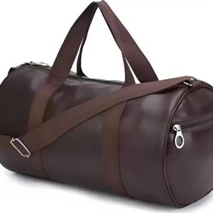 Gym Bag Duffles, Cross Body Travelling Bags, Shoulder Bags Brown Gym Bag for Boys/Girls/Man/Women