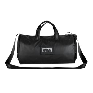 Marvel Unisex Black Stylish 22 Inch Duffel Gym & Travel Training Active Core LL Grip Bag- AZ268