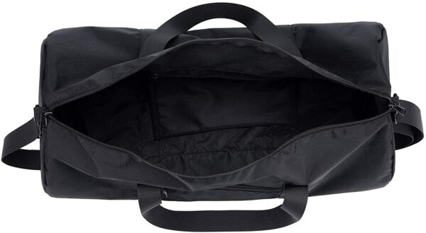 Men’s & Women’s Polyurethane Foldable Gym Bag with Inner Pocket (18-20-22-24-26″, Black)