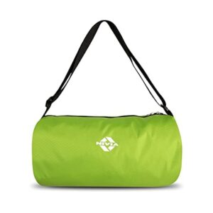 NIVIA Basic Duffle Polyester Bag/Gym Bags/Adjustable Shoulder Bag for Men/Duffle Gym Bags for Men/Fitness Bag/Carry Bags/Sports & Travel Bag/Sports Kit/Duffle Bags Travel (Green)