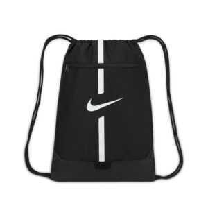 Nike Academy Gymsack, Black/Black/White, 20, Rucksack