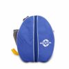 Nivia Bag, Ball Bag,PVC Coated mesh, Water Resistant Lightweighted Fabric, Highly Durable, 100% Polyester(Royal Blue/Yellow)