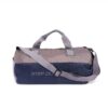 Nivia Polyester Beast-3, Unisex Gym Bags, Shoulder Bag for Men & Women, Carry Gym Accessories, Fitness Bag, Sports & Travel Bag, Sports Kit (Navy Grey)