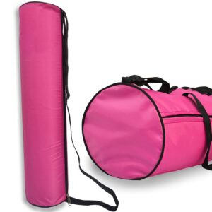 Panchtatava Trendy Yoga Mat Cover/Yoga Mat Bag with Baby Pink Duffel/Gym Bag for Men & Women