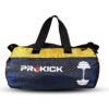 Prokick Liftmate Gym Bag | Duffle Gym Bag | Shoulder Bag | Sports Bag for Men & Women, Navy/Yellow