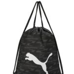 Puma Unisex-Adult Beta Gym Sack, Black-AOP (9033401)