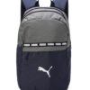 Puma Unisex-Adult Colorblock Backpack, Navy-Cast Iron (9108103)