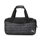 Puma Unisex-Adult Individualrise Polyester Small Duffle Bag Ind, Black-Asphalt (9177801, 47 Cm)