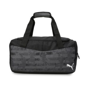 Puma Unisex-Adult Individualrise Polyester Small Duffle Bag Ind, Black-Asphalt (9177801, 47 Cm)